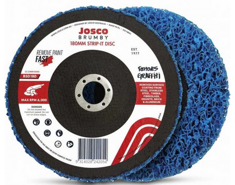 Josco 180mm Strip-It Disc BSD180 (CLEARANCE)